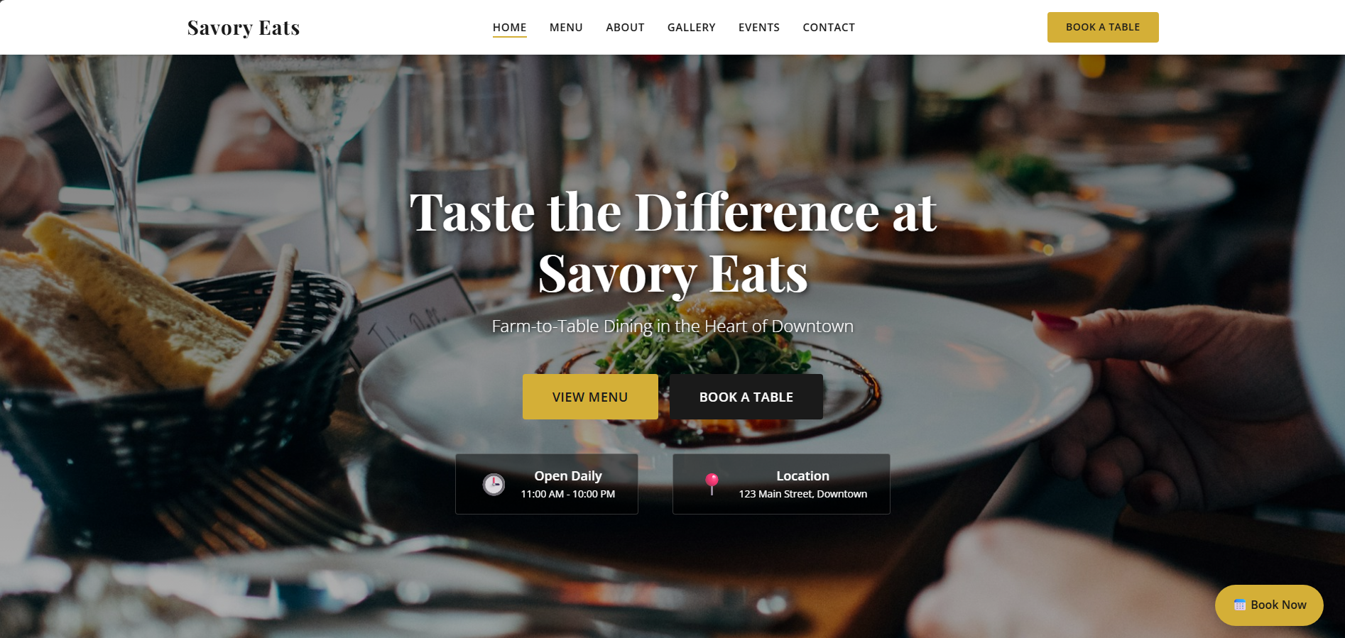 Savory Eats Pro